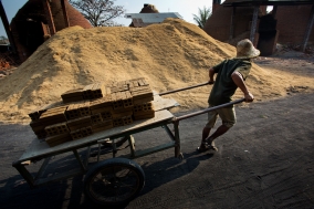 Brickfactories in Cambodia