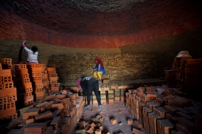 Brickfactories in Cambodia