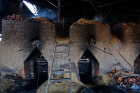 Brickfactories in Cambodia