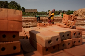 Brickfactories in Cambodia
