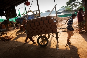 Brickfactories in Cambodia