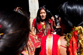 Dashain Festival at Dachhin kalimandir