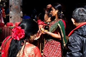 Dashain Festival at Dachhin kalimandir