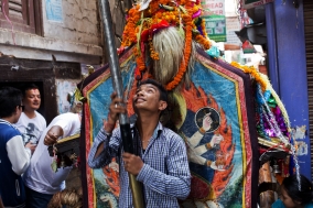 Dashain Festival in Kathmandu