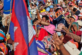 Demonstrations in Phnom Penh