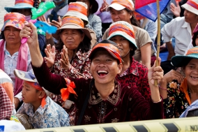 Demonstrations in Phnom Penh