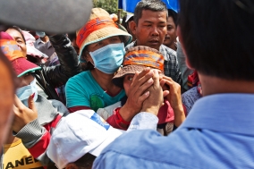 Demonstrations in Phnom Penh