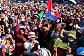 Demonstrations in Phnom Penh
