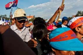 Demonstrations in Phnom Penh