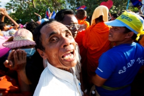 Demonstrations in Phnom Penh