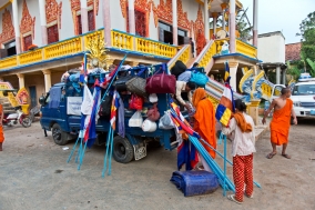 Human Rights march of the Monks and Supporters