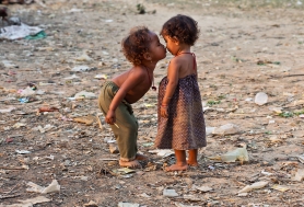 Kids in Cambodia;