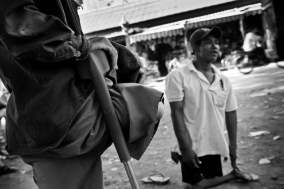 Mine Victims in Cambodia