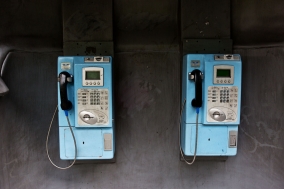 Public Phones in Bangkok, an enddangered Species