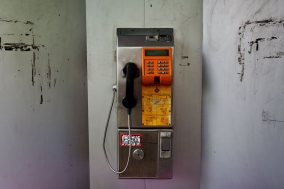 Public Phones in Bangkok, an enddangered Species