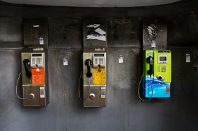 Public Phones in Bangkok, an enddangered Species