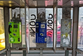Public Phones in Bangkok, an enddangered Species