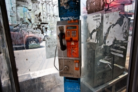 Public Phones in Bangkok, an enddangered Species