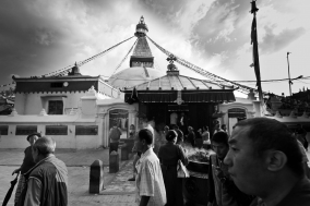 The Bodnath Stupa and it's People