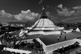 The Bodnath Stupa and it's People