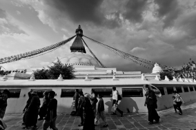 The Bodnath Stupa and it's People