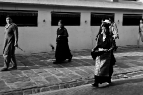 The Bodnath Stupa and it's People