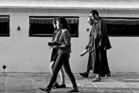 The Bodnath Stupa and it's People