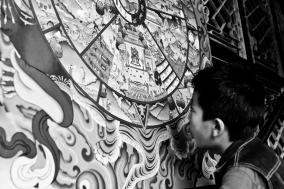 The Bodnath Stupa and it's People