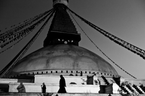 The Bodnath Stupa and it's People